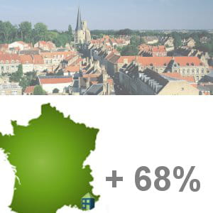 bras est la 17e ville qui a connu la plus grande augmentation de son nombre