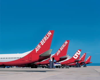 air berlin s'est alliée avec l'ex-compagnie du champion de formule 1 niki lauda.