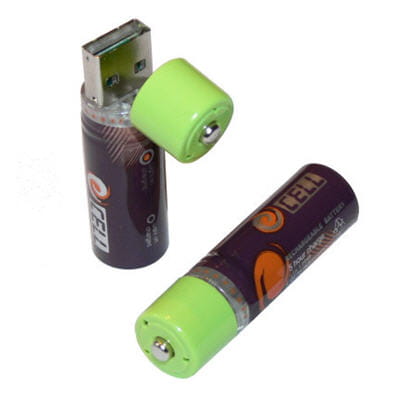 piles usb