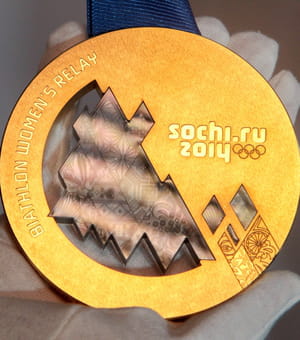 1 300 médailles ont été fabriquées pour les athlètes des jeux olympiques de