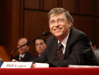 bill gates, patron de microsoft.