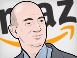 amazon, leader mondial de la vente sur internet.