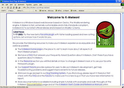 le navigateur alternatif à firefox