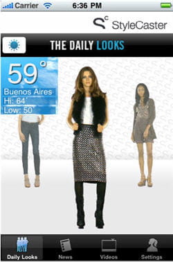 l'application stylecaster