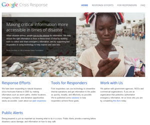 google crisis response.
