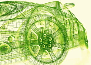 l'automobile de demain sera forcément verte.