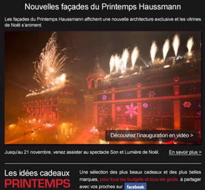 l'e-mailing du printemps
