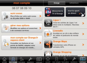 l'application orange et moi