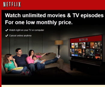 netflix est le 1er e-marchand us de la catégorie 'produits culturels'