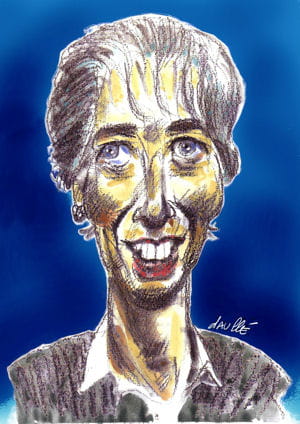 christine lagarde.