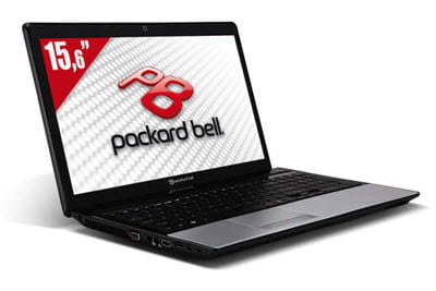 le packard bell easynote 15,6 pouces.