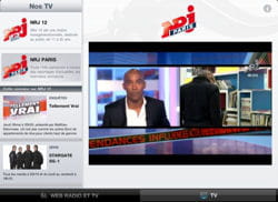 l'application ipad de nrj