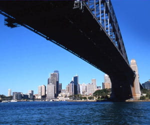 une vue de sydney.
