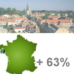 meucon est la 21e ville de france qui a le plus gagné d'habitants entre 1999 et