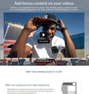 pulpix booste les vidéos sur youtube.