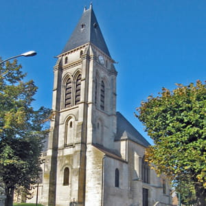 l'église saint-leu, à thiais.
