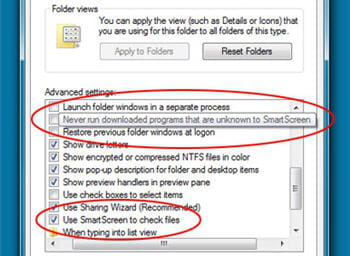 la fonction smartscreen sous windows 8 pré-béta