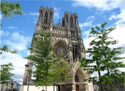 la cathédrale de reims.