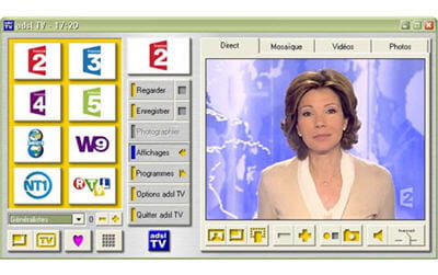 la télévision sur l'ordinateur