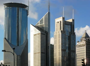 la récession n'a pas entamé la croissance économique de la ville.
