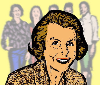 lilliane bettencourt, actionnaire principale de l'oréal.