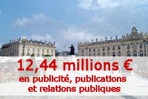 montant calculé par la rédaction à partir du budget primitif 2011.