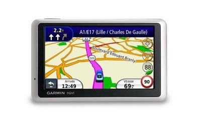 le gps nuvi 1340t de garmin, face avant.