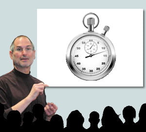 steve jobs minute ses interventions.
