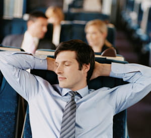 détente ou travail, le temps de trajet n'est pas perdu.