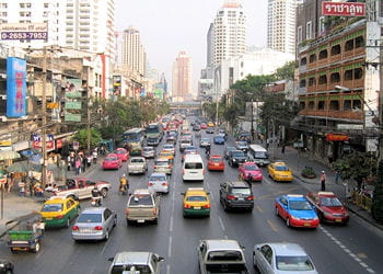 une rue de bangkok