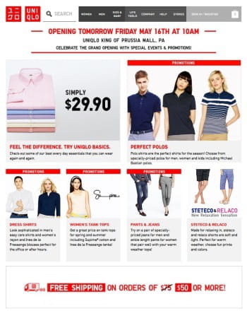 1er : uniqlo à +341%