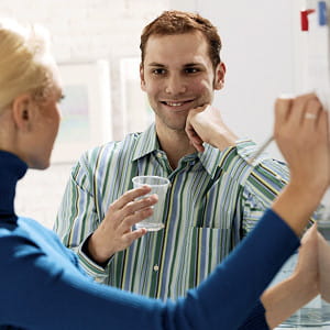les pauses permettent de penser à autre chose qu'au travail.