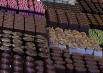 la france a exporté près de 300.000 tonnes de chocolaterie en 2007.
