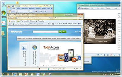 l'ergonomie, bien que différente de windows xp, s'assimile rapidement.