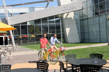 le siège de google, à mountain view.