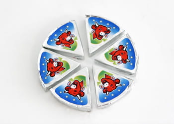un euro = six portions de vache qui rit