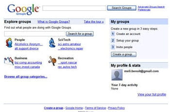 google groups