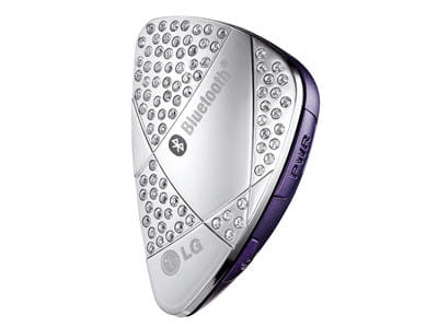 oreillette incrustée de cristaux swarovski