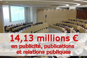 montant calculé par la rédaction à partir du budget primitif 2011.