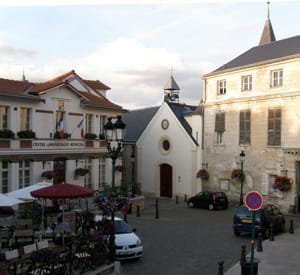 le centre-ville du plessis-robinson.