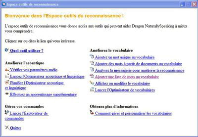 gérer le vocabulaire sous dragon naturally speaking 10