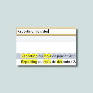 utilisez le moteur de recherche avec les bons mots-clés.