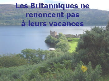 les britanniques partiront peut-être en ecosse durant leurs 5 semaines de