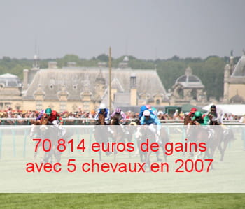 l'arrivée du prix de diane à chantilly