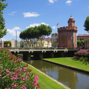 le castillet à perpignan.