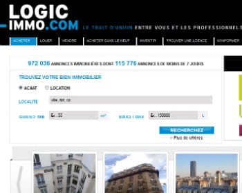 logic-immo conserve sa quatrième position avec 1,6 millions de visiteurs uniques