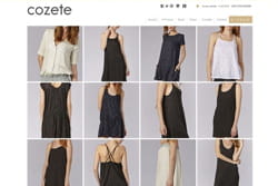 la marque de vêtements pour femme cozete adosse son site d'e-commerce à oxatis.