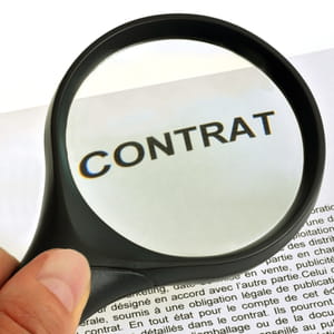 lisez votre contrat à la loupe.