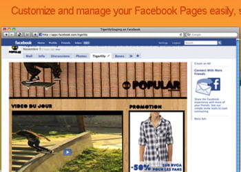tigerlily est un outil de gestion de pages facebook