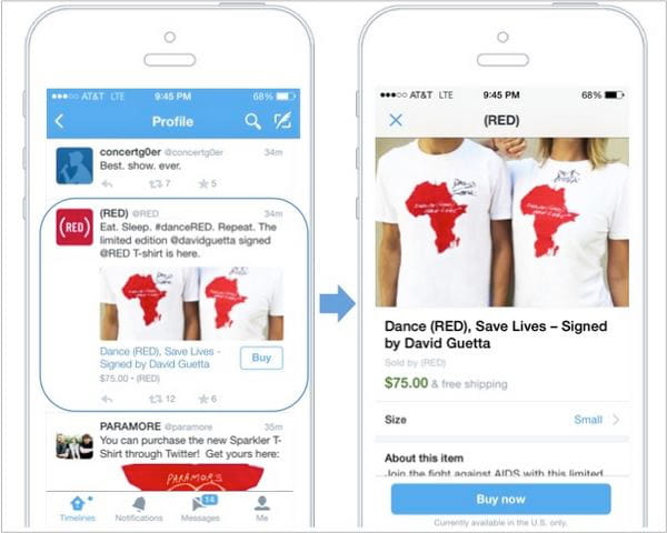 twitter buy button